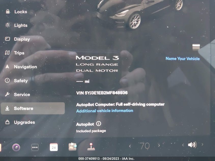 2021 TESLA MODEL 3 LONG RANGE - 5YJ3E1EB2MF848936