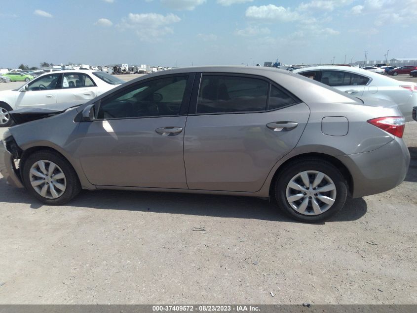 2014 TOYOTA COROLLA L/LE/S/S PLUS/LE PLUS - 5YFBURHE7EP098491