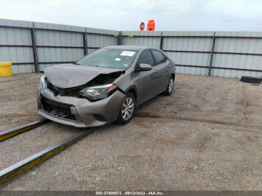 2014 TOYOTA COROLLA L/LE/S/S PLUS/LE PLUS - 5YFBURHE7EP098491