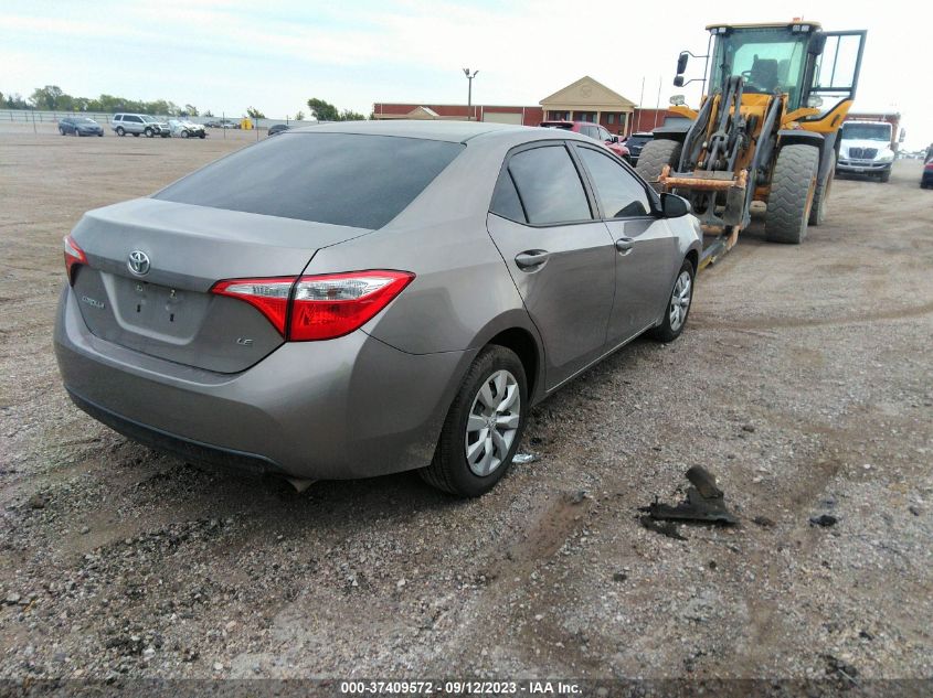 2014 TOYOTA COROLLA L/LE/S/S PLUS/LE PLUS - 5YFBURHE7EP098491
