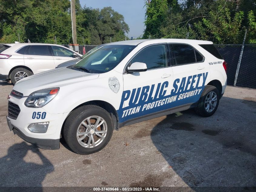 2016 CHEVROLET EQUINOX LT - 2GNFLFEK7G6219948