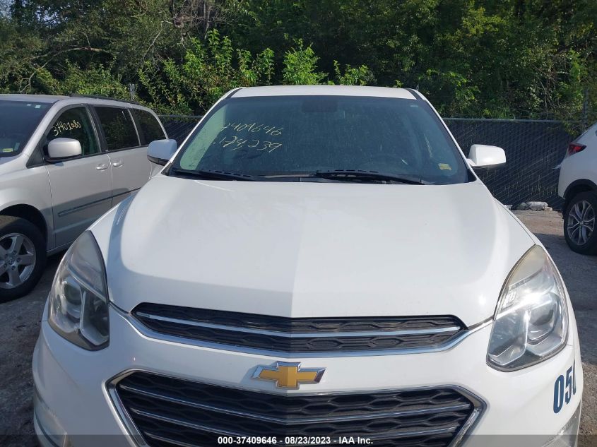 2016 CHEVROLET EQUINOX LT - 2GNFLFEK7G6219948