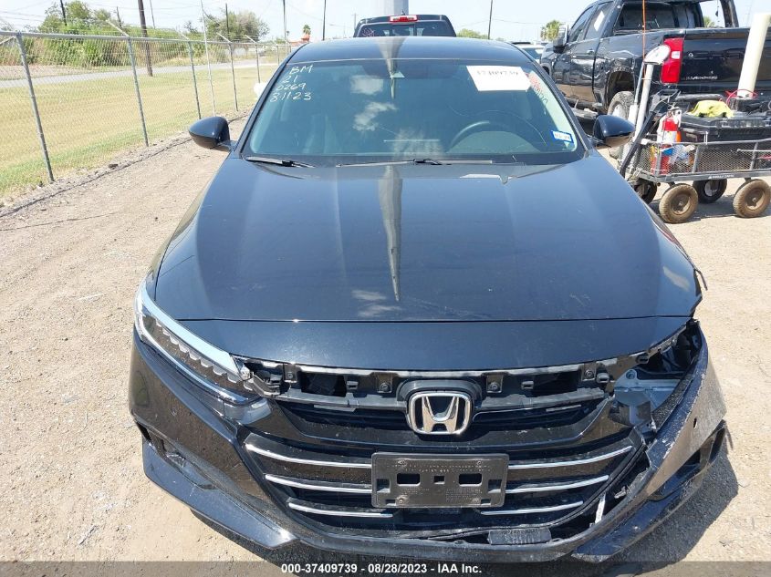 2021 HONDA ACCORD SEDAN EX-L - 1HGCV1F5XMA040269