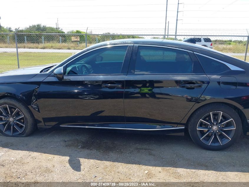 2021 HONDA ACCORD SEDAN EX-L - 1HGCV1F5XMA040269
