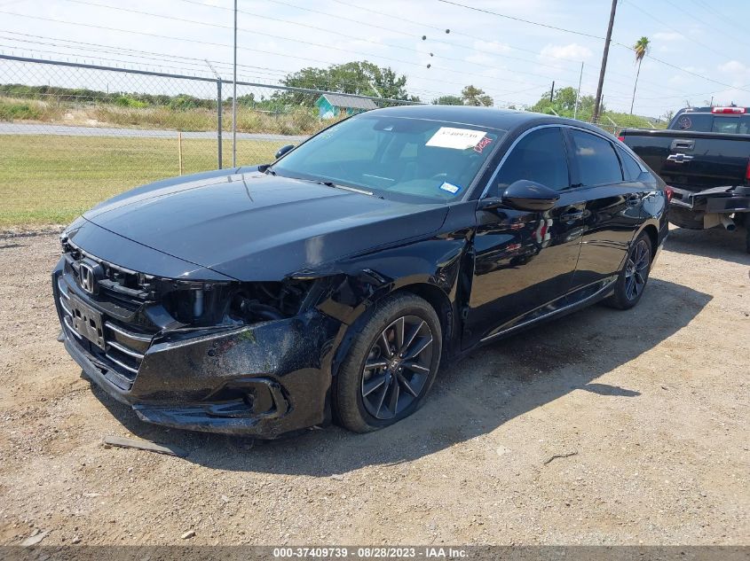 2021 HONDA ACCORD SEDAN EX-L - 1HGCV1F5XMA040269