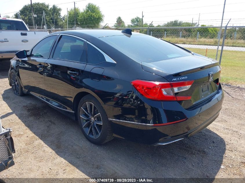 2021 HONDA ACCORD SEDAN EX-L - 1HGCV1F5XMA040269