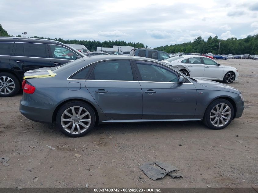 2014 AUDI A4 PREMIUM - WAUBFAFL0EN006886