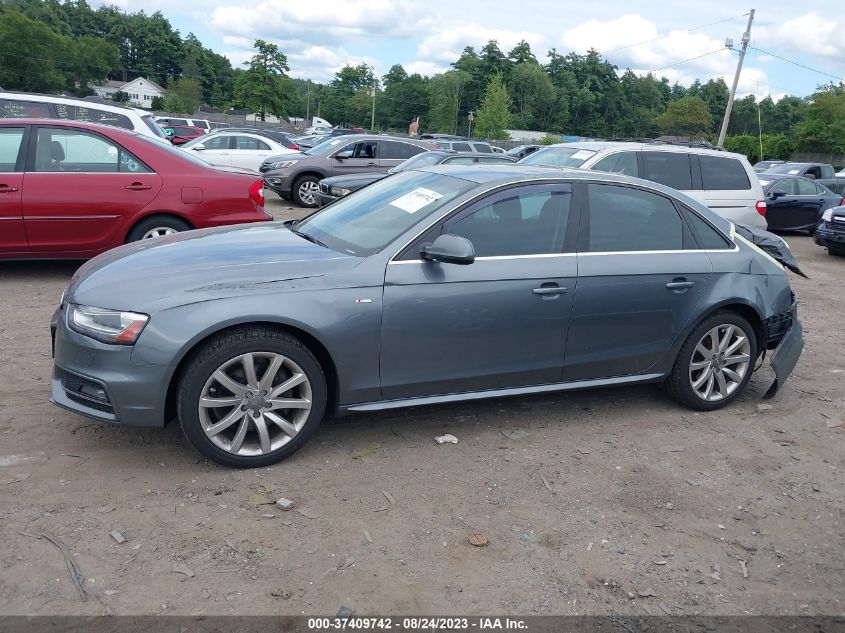 2014 AUDI A4 PREMIUM - WAUBFAFL0EN006886