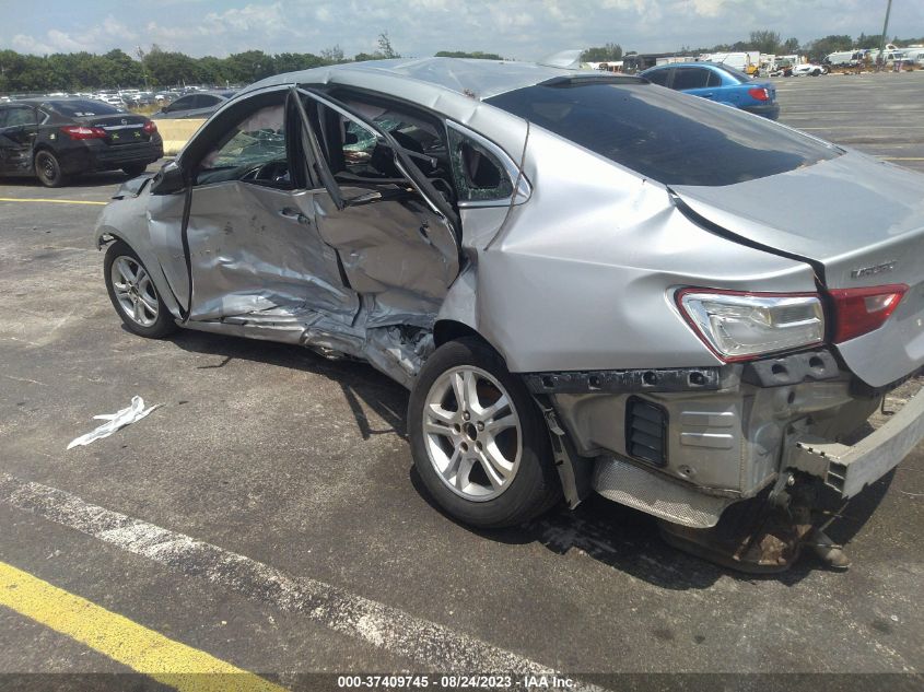2016 CHEVROLET MALIBU LT - 1G1ZE5ST4GF276128