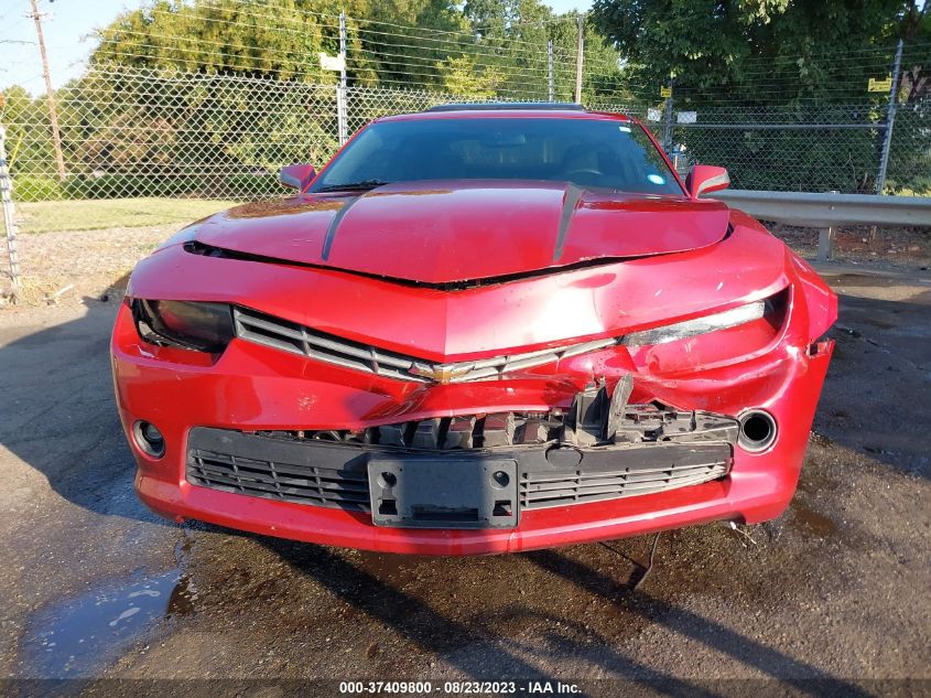 2015 CHEVROLET CAMARO LT - 2G1FD1E3XF9109872