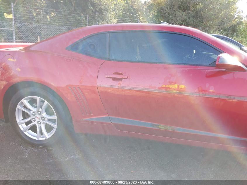 2015 CHEVROLET CAMARO LT - 2G1FD1E3XF9109872