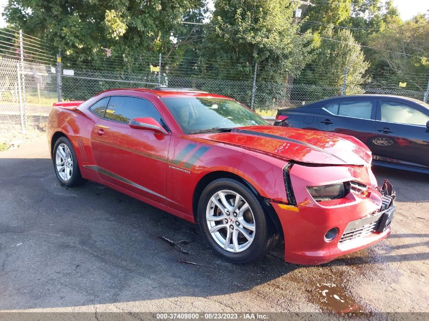 2015 CHEVROLET CAMARO LT - 2G1FD1E3XF9109872