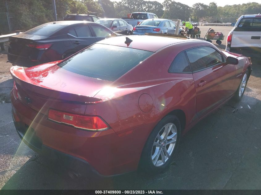 2015 CHEVROLET CAMARO LT - 2G1FD1E3XF9109872