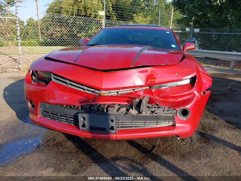 2015 CHEVROLET CAMARO LT - 2G1FD1E3XF9109872