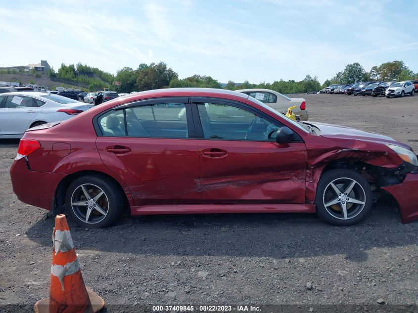 2014 SUBARU LEGACY 2.5I - 4S3BMBA69E3017834
