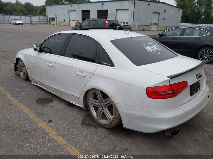 2013 AUDI S4 3.0T PREMIUM PLUS WAUDGBFL7DA194291