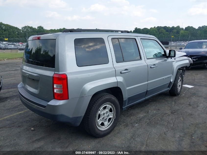 2015 JEEP PATRIOT SPORT - 1C4NJPBB4FD186203