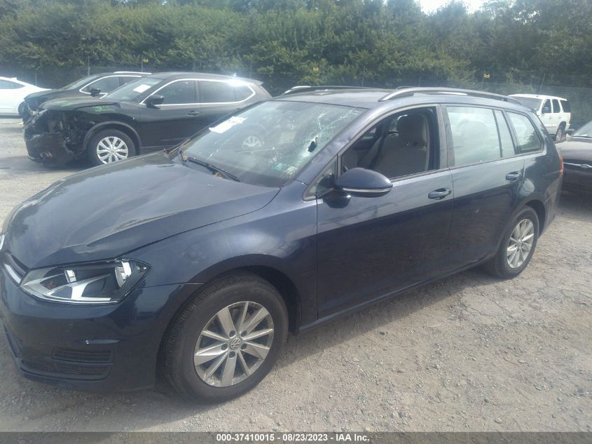 2016 VOLKSWAGEN GOLF SPORTWAGEN TSI S 3VWC17AU4GM501014