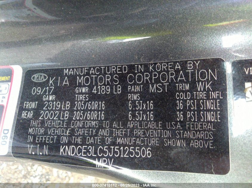 2018 KIA NIRO EX - KNDCE3LC5J5125506