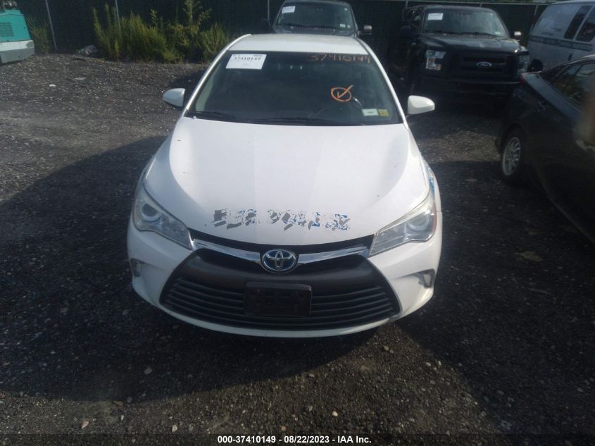2016 TOYOTA CAMRY HYBRID LE/XLE/SE - 4T1BD1FK6GU198142