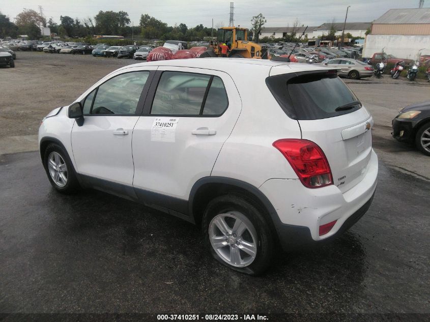 2019 CHEVROLET TRAX LS - 3GNCJKSB7KL319221