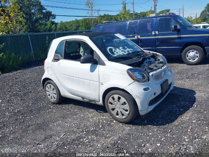 2017 SMART FORTWO PURE/PASSION/PRIME/PROXY - WMEFJ5DA7HK170381