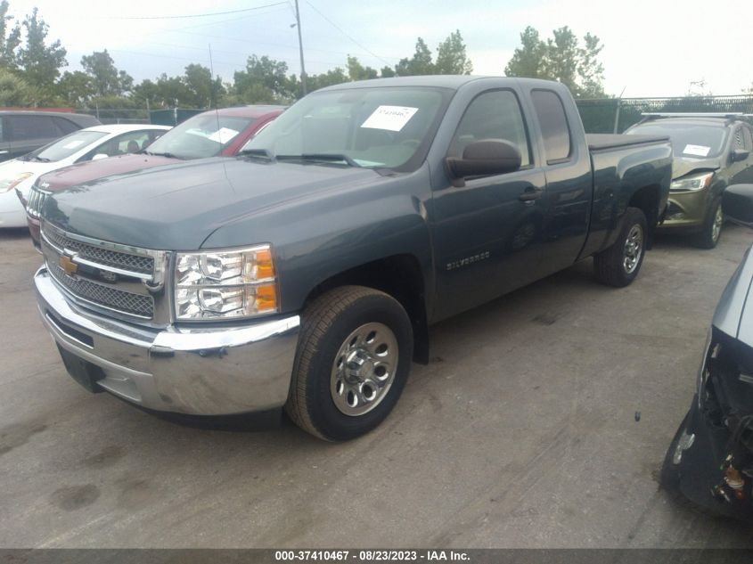 2013 CHEVROLET SILVERADO 1500 WORK TRUCK - 1GCRCPEX2DZ147015