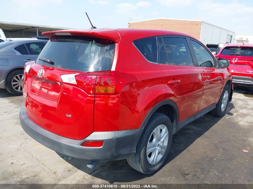 2015 TOYOTA RAV4 LE - JTMZFREV7FJ052145