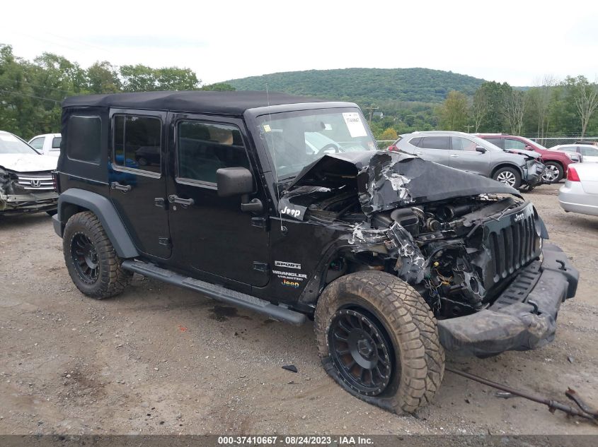 2013 JEEP WRANGLER UNLIMITED SPORT - 1C4HJWDG6DL694725