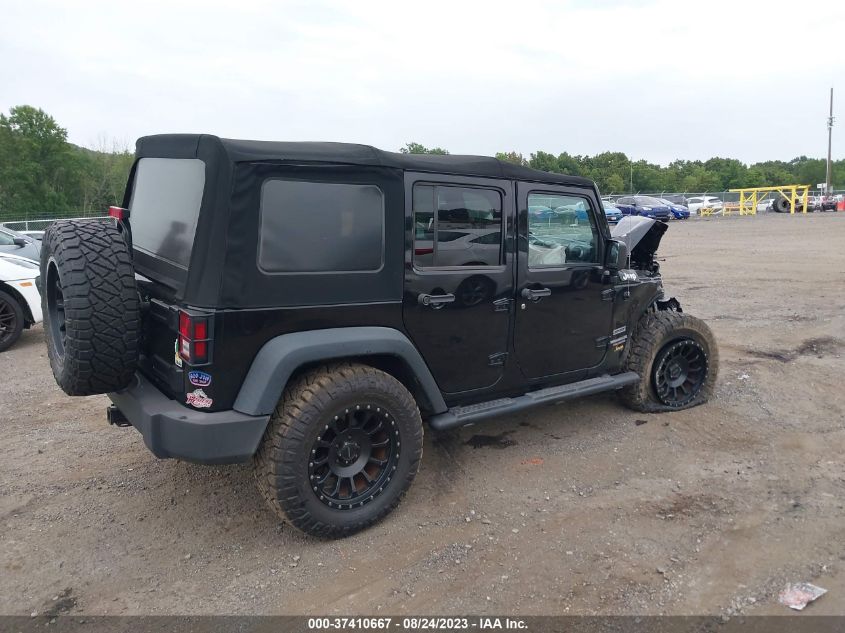2013 JEEP WRANGLER UNLIMITED SPORT - 1C4HJWDG6DL694725