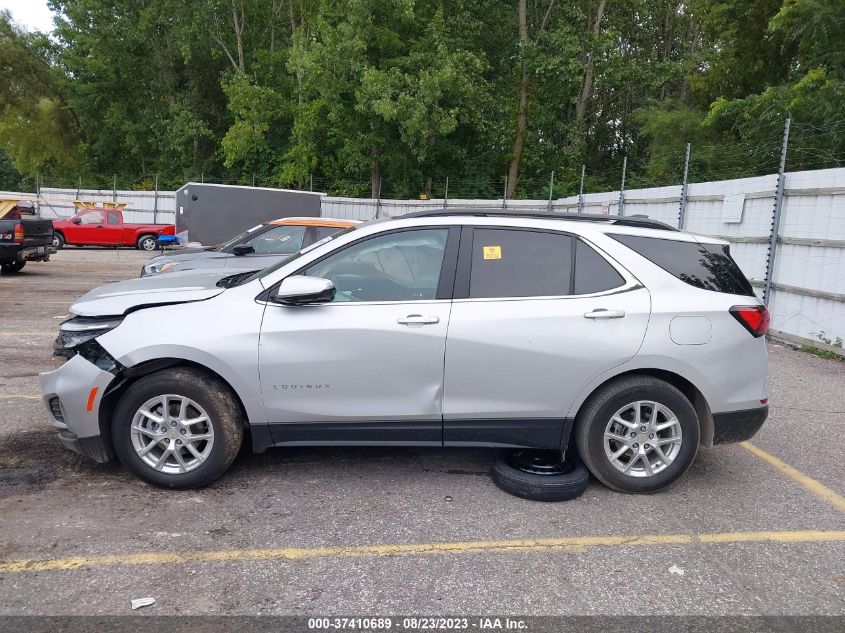 2022 CHEVROLET EQUINOX LT - 3GNAXKEV1NL119385