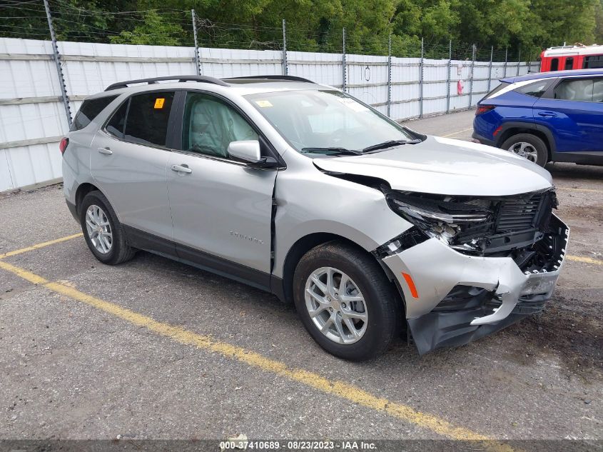 2022 CHEVROLET EQUINOX LT - 3GNAXKEV1NL119385