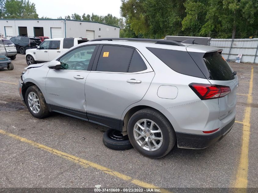 2022 CHEVROLET EQUINOX LT - 3GNAXKEV1NL119385