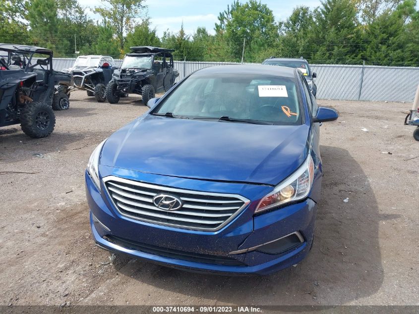 2017 HYUNDAI SONATA 2.4L - 5NPE24AF3HH589862