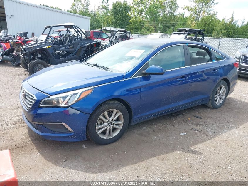 2017 HYUNDAI SONATA 2.4L - 5NPE24AF3HH589862