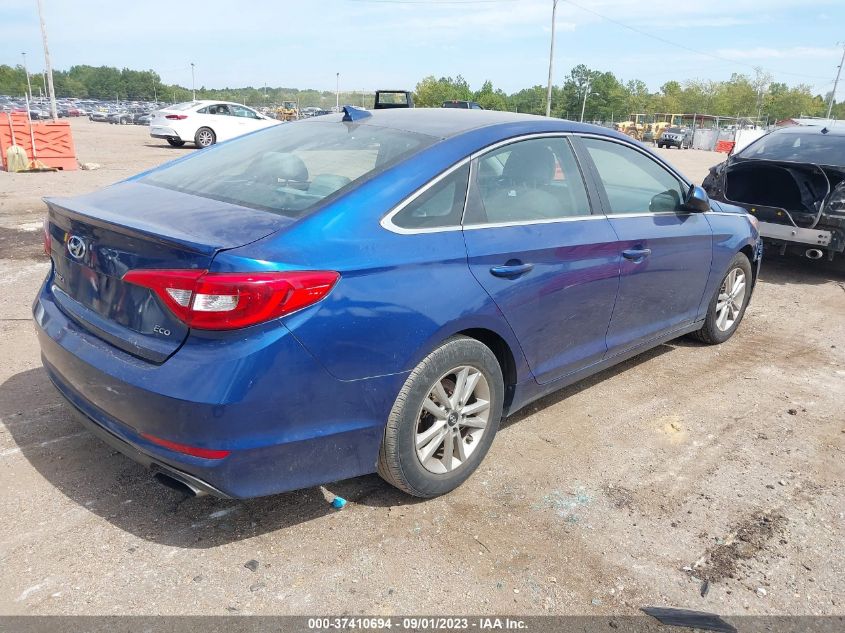 2017 HYUNDAI SONATA 2.4L - 5NPE24AF3HH589862