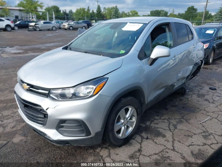 2019 CHEVROLET TRAX LS - 3GNCJKSB2KL287116