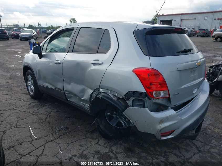 2019 CHEVROLET TRAX LS - 3GNCJKSB2KL287116