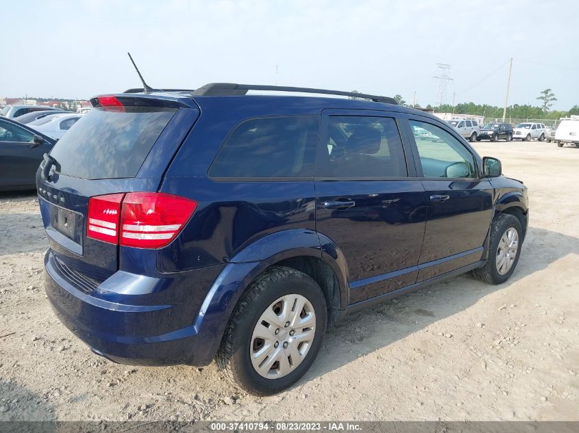 2018 DODGE JOURNEY SE - 3C4PDCAB4JT182939