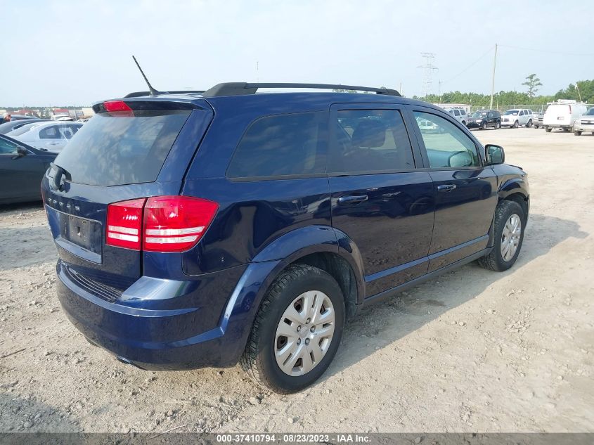2018 DODGE JOURNEY SE - 3C4PDCAB4JT182939
