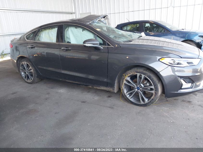 2019 FORD FUSION TITANIUM - 3FA6P0D96KR105097