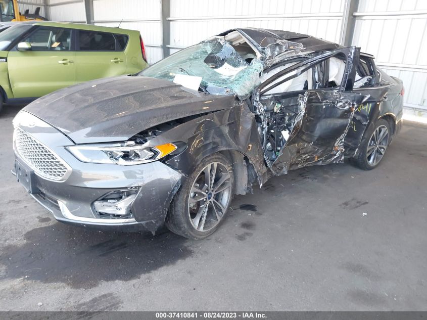 2019 FORD FUSION TITANIUM - 3FA6P0D96KR105097