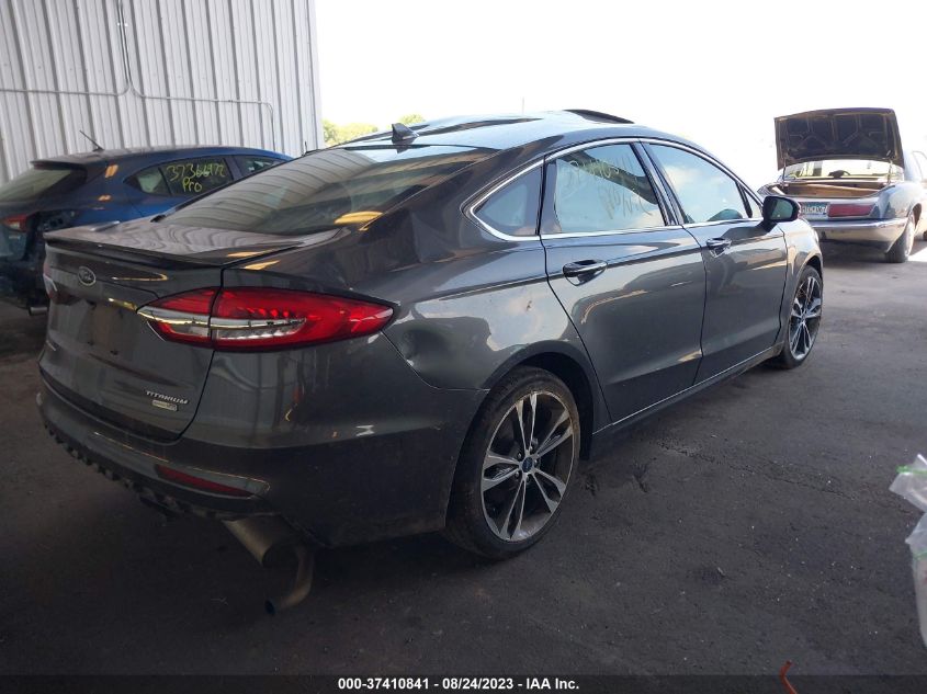 2019 FORD FUSION TITANIUM - 3FA6P0D96KR105097