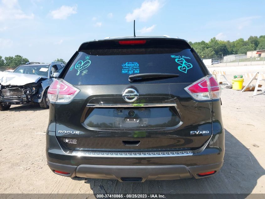2016 NISSAN ROGUE SV - KNMAT2MV2GP666503