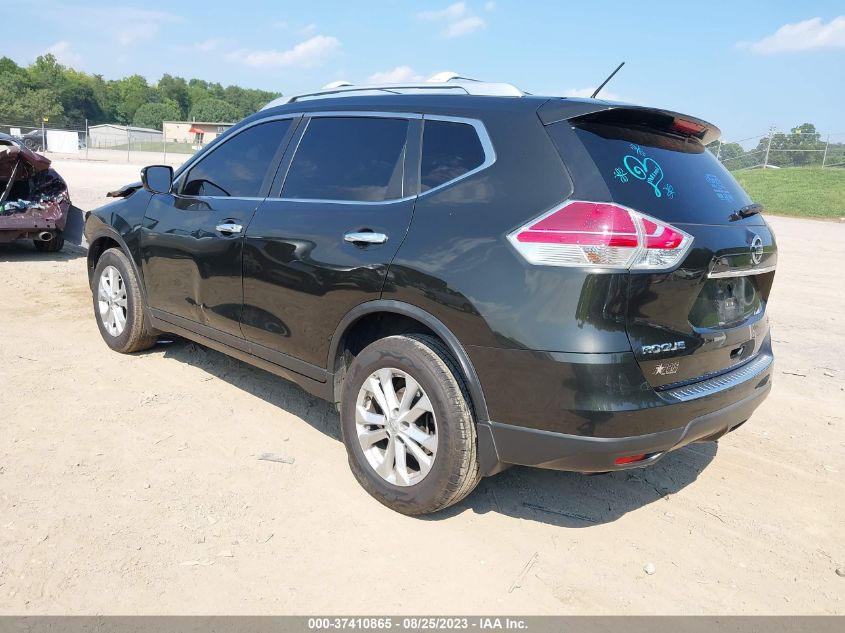 2016 NISSAN ROGUE SV - KNMAT2MV2GP666503