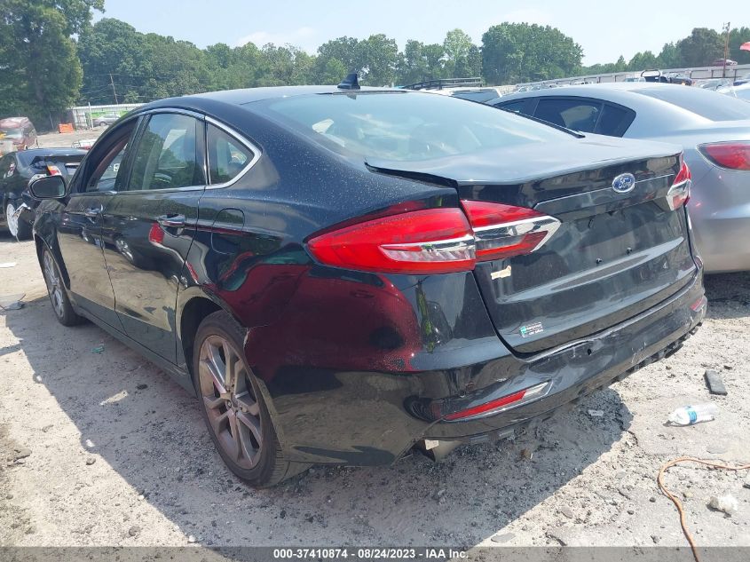 2019 FORD FUSION SEL - 3FA6P0CD7KR181157