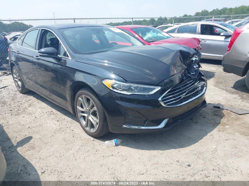 2019 FORD FUSION SEL - 3FA6P0CD7KR181157