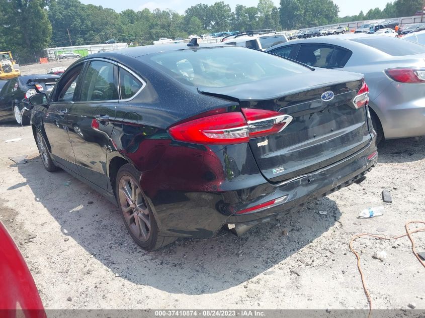 2019 FORD FUSION SEL - 3FA6P0CD7KR181157