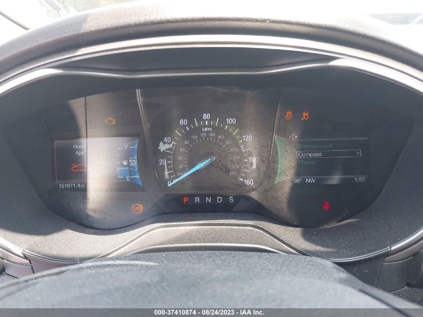 2019 FORD FUSION SEL - 3FA6P0CD7KR181157