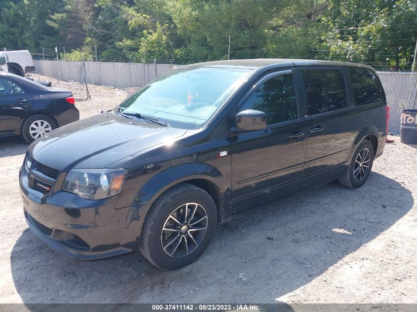 2014 DODGE GRAND CARAVAN SE 30TH ANNIVERSARY - 2C4RDGBG9ER278746